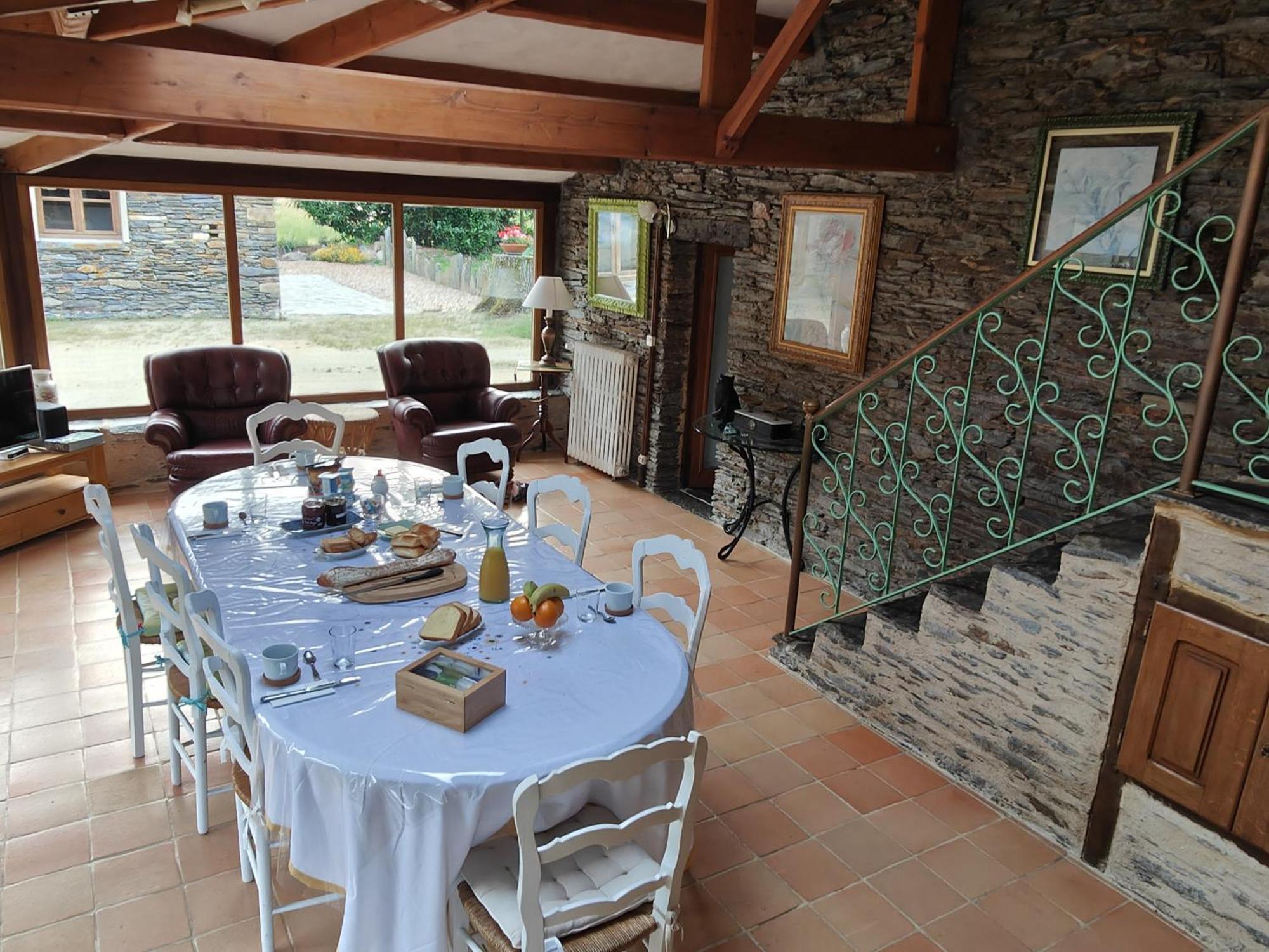 Chambre D'Hotes Saint Jacob Relais De Chasse Du XVIII Siecle Les Fougerets Экстерьер фото